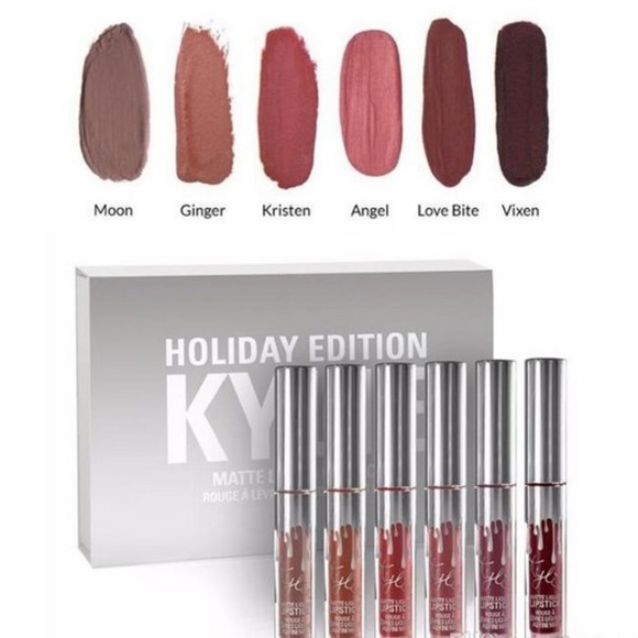 holiday mini matte lipstick set